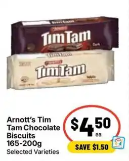 Ritchies Arnott's Tim Tam Chocolate Biscuits offer
