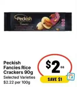 Ritchies Peckish Fancies Rice Crackers offer
