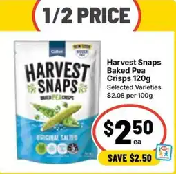 Ritchies Harvest Snaps Baked Pea Crisps offer