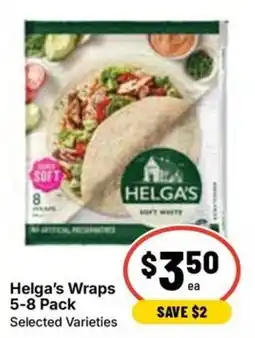 Ritchies Helga's Wraps offer
