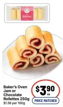 Ritchies Baker's Oven Jam or Chocolate Rollettes offer