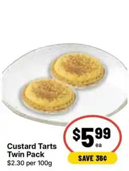 Ritchies Custard Tarts Twin Pack offer