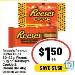 Ritchies Reese's Peanut Butter Cups offer