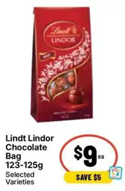 Ritchies Lindt Lindor Chocolate Bag offer