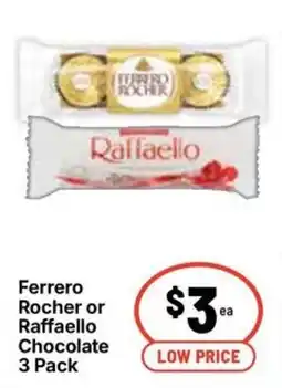 Ritchies Ferrero Rocher or Raffaello Chocolate offer