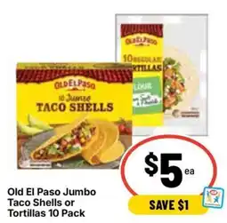 Ritchies Old El Paso Jumbo Taco Shells offer
