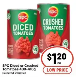 Ritchies SPC Diced or Crushed Tomatoes offer