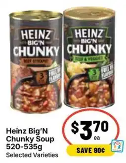 Ritchies Heinz Big'N Chunky Soup offer