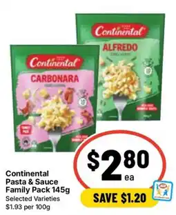 Ritchies Continental Pasta & Sauce Family Pack offer