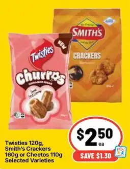 Ritchies Twisties Churros Cinnamon Sugar offer