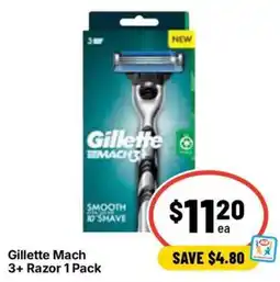 Ritchies Gillette Mach 3+ Razor offer