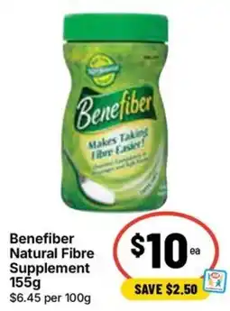 Ritchies Benefiber Natural Fibre Supplement offer