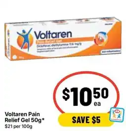 Ritchies Voltaren Pain Relief Gel offer
