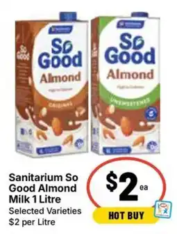 Ritchies Sanitarium So Good Almond Milk offer