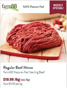 Tasman Butchers Regular Beef Mince Farm88 offer