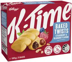 IGA Kellogg’s K-Time Baked Twists Selected Varieties offer