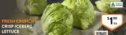 Foodworks Fresh crunchy crisp iceberg lettuce offer