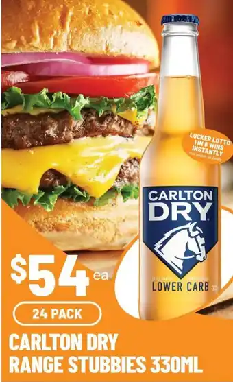 Carlton Dry Range Stubbies