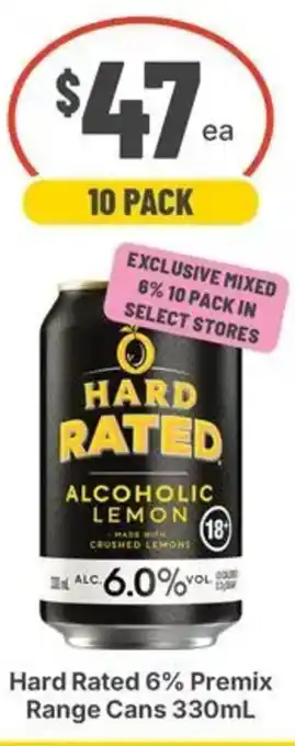 Hard Rated Alcoholic Lemon