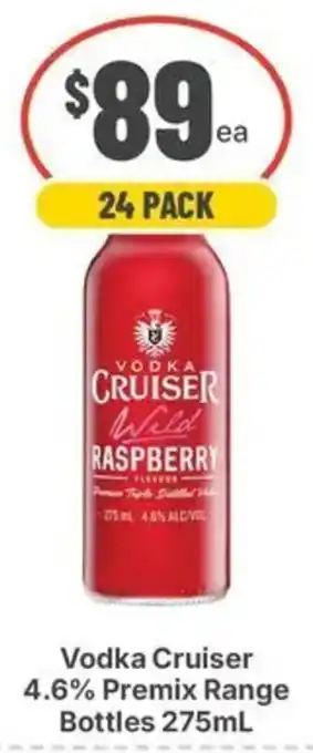 Vodka Cruiser Wild Raspberry