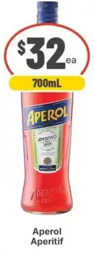 IGA Liquor Aperol Aperitif offer