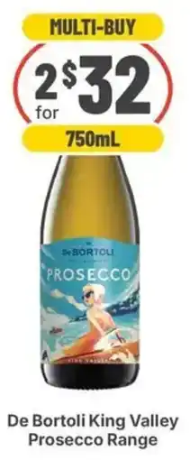 IGA Liquor De Bortoli King Valley Prosecco Range offer