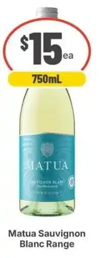 IGA Liquor Matua Sauvignon Blanc offer