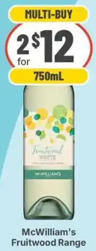 IGA Liquor McWilliam's Fruitwood White offer