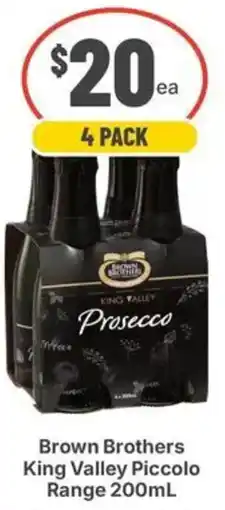 IGA Liquor Brown Brothers King Valley Piccolo Prosecco offer