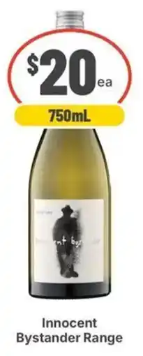 IGA Liquor Innocent Bystander Range offer