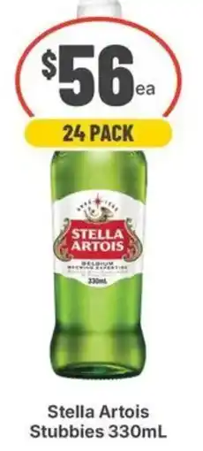IGA Liquor Stella Artois Stubbies offer