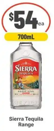IGA Liquor Sierra Tequila offer
