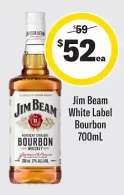 Liquorland Jim Beam White Label Bourbon offer