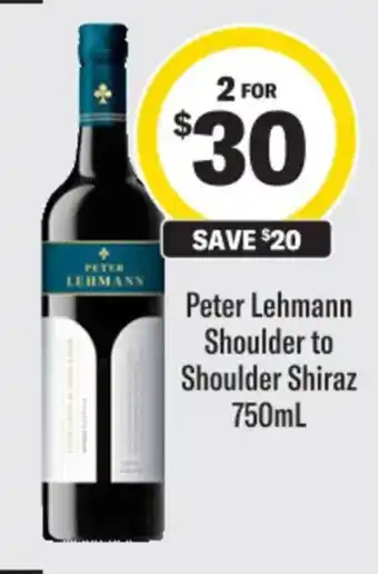 Peter Lehmann Shoulder to Shoulder Shiraz