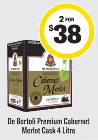 De Bortoli Premium Cabernet Merlot Cask 4 Litre