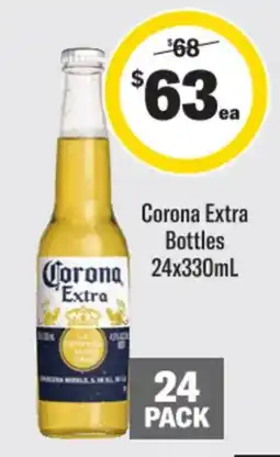 Liquorland Corona Extra Bottles offer