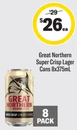 Liquorland Great Northern Super Crisp Lager offer