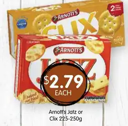 Spudshed Arnott's Jatz or Clix offer