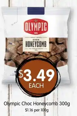 Spudshed Olympic Choc Honeycomb offer