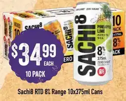 Spudshed Sachi8 RTD 8% Range offer