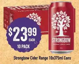 Spudshed Strongbow Cider Range offer