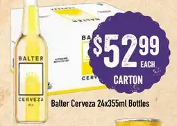 Spudshed Balter Cerveza offer
