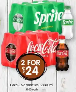 Spudshed Coca-Cola Varieties offer
