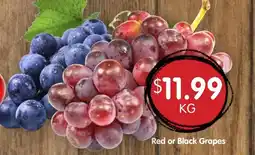 Spudshed Red or Black Grapes offer