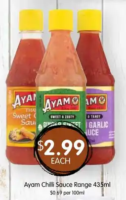 Spudshed Ayam Chilli Sauce Range offer