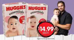 Spudshed Huggies Essentials Varieties offer
