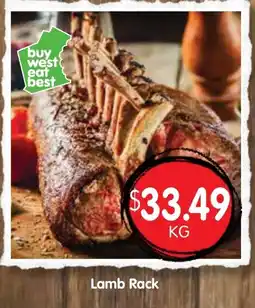 Spudshed Lamb Rack offer