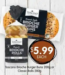 Spudshed Toscano Brioche Burger Buns offer