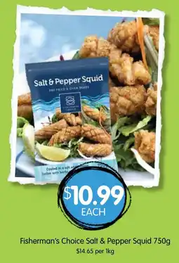 Spudshed Fisherman's Choice Salt & Pepper Squid offer
