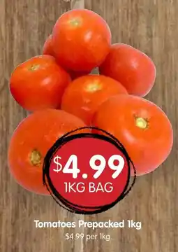 Spudshed Tomatoes Prepacked offer